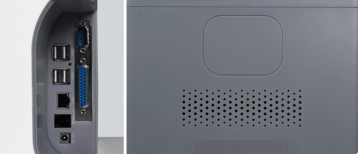Rear Design with Speaker