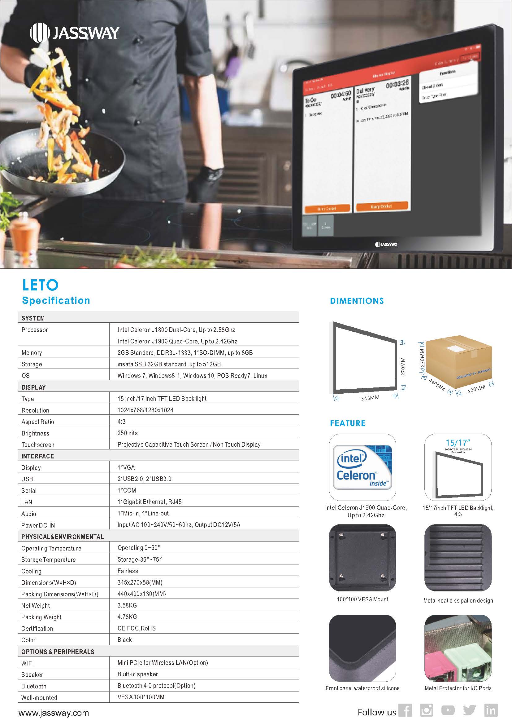 LET170KDS Specification 2
