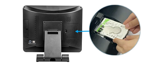 Easy replacement of RAM and SSD